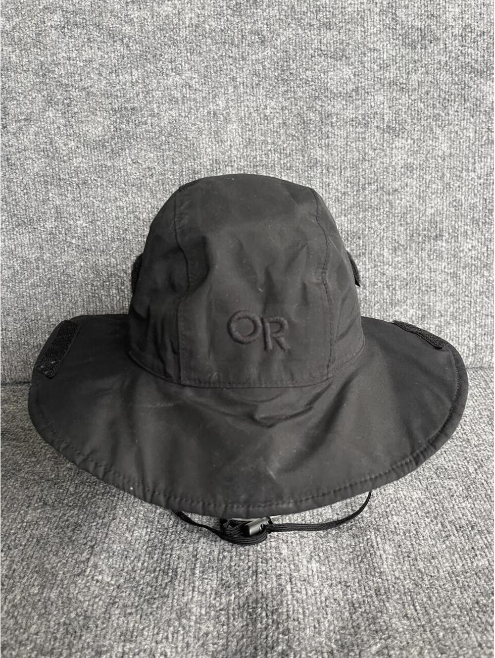 Outdoor Research Gore-Tex Waterproof Rain Hat Charcoal Gray Size Large